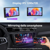 ATOTO A5LVWA7T Autoradio 2 DIN 7" - Kompatibel mit VW Golf/Polo/Tiguan, Wireless CarPlay & Android Auto, GPS Navi, 2GB+32GB, Bluetooth/WiFi