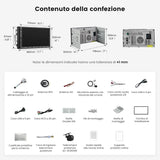 ATOTO S8L 7" Autoradio 2 DIN Android, 4G SIM, 4GB+64GB, con Retrocamera