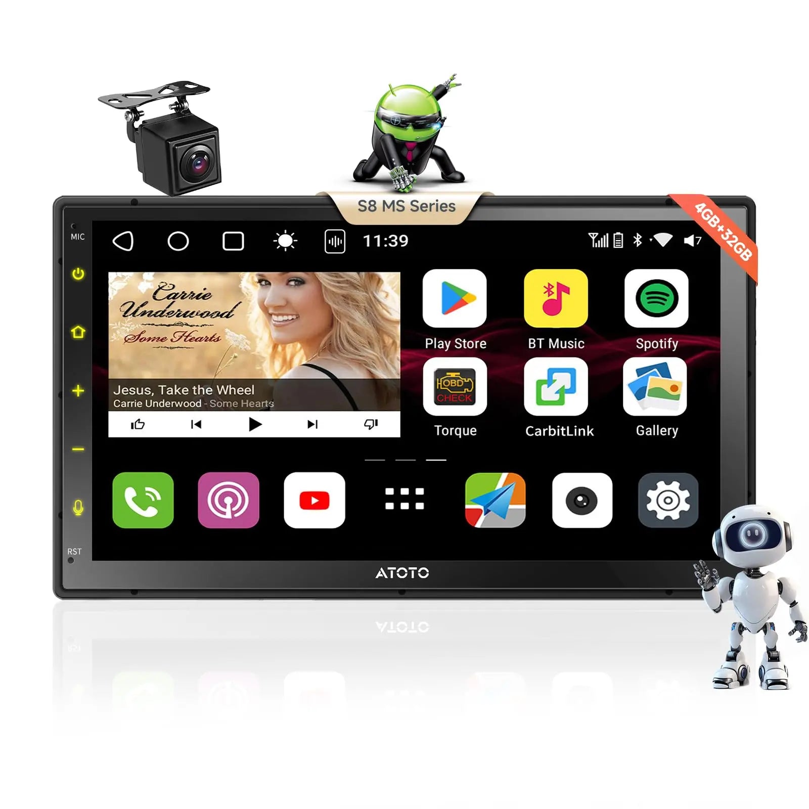 ジャンク品】ATOTO S8 Premium(S8G2114PM) Android ディスプレイ