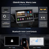 ATOTO S8G1104MS 10" Single Din & Double Din Car Stereo with Backup Camera, Floating QLED Screen, Wireless CarPlay & Android Auto, 4+32G, 4G LTE, ChatGPT-Powered AI Voice Control & Android Radio