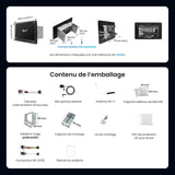 ATOTO F7G211WE 10,1 Pouces Autoradio 2 DIN avec Apple CarPlay Sans Fil et Android Auto Sans Fil, Écran Tactile HD, Bluetooth, MirrorLink, Radio FM/AM