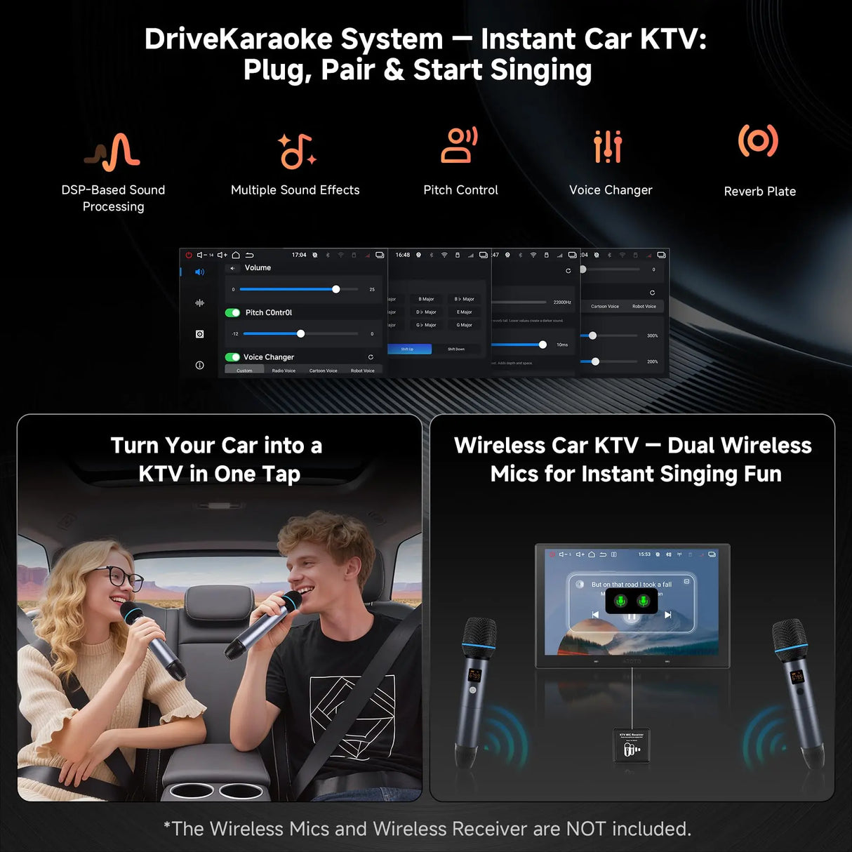 ATOTO V10G211OC 10 Pulgadas Android Radio Coche 2DIN, 6GB+128GB, Bluetooth 5.4/Wi-Fi, CarPlay y Android Auto inalámbricos