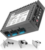 ATOTO CA-AEC122D Car Amplifier, Class D TI TPA3221, 2 Channel, 108dB SNR, Low Distortion, 2/4 Ohm Stable, Supports 7V-30V Input, Only for Selected ATOTO Car Stereos