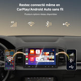 ATOTO S8G2094MS 9" Double DIN Radio Android with 1080P front & rear cameras, QLED touchscreen, Wireless CarPlay & Android Auto, 4G, Wi-Fi, BT, USB, DSP, AMP, SUB, GPS, AI