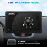 ATOTO A6G2C7PF 7" 2 DIN Autoradio – 8-Kern QLED Touchscreen, vollständig laminierter Bildschirm, Wireless Android Auto &amp; CarPlay, Bluetooth mit Mikrofon, GPS-Navigation, Sprachsteuerung