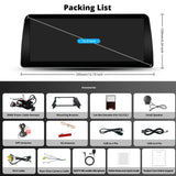 ATOTO S8BMX53L12B8PN 12,3-Zoll Touchscreen CarPlay &amp; Android Auto kompatibel mit BMW X5 (2008-2009) – Kabellos, GPS, DriveChat AI, Dual Bluetooth, 4G LTE, Originalfunktionen erhalten