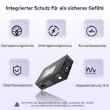 ATOTO CA-AEC122DL Kompakter 4-Kanal Auto-Verstärker, RMS 4x60W, Klasse D TI TPA3221, 2m Stromkabel, Anpassbarer EQ, Kompatibel mit ATOTO Autoradios
