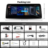 ATOTO 12,3" Autoradio CarPlay Display und Android Auto, kompatibel mit BMW 5er-Serie F10 F11 CIC-System (2011-2012), alle Originalfunktionen erhalten, GPS-Tracking, DriveChat AI, 2 Bluetooth, 4G LTE 