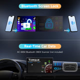 ATOTO AD5 Wireless CarPlay Adapter – Smart AI Magic Video Box with Built-in Android Multimedia System, Enjoy Video & Music Apps, Navigation & Voice Control, Plug & Play for Factory Wired CarPlay Cars