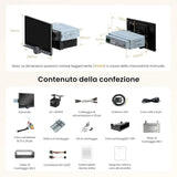 ATOTO A5LG110PT-S01 10,1" Autoradio Android con Telecamera Retromarcia, CarPlay e Android Auto Wireless, Schermo Fluttuante 1 DIN e 2 DIN, ChatGPT AI, Wi-Fi/USB, EQ/DSP/RDS