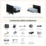 ATOTO A5LG110PT-S01 10.1" FlexView Floating Car Radio with Backup Camera, Wireless CarPlay & Android Auto, Adaptive 1 DIN & 2 DIN, ChatGPT AI, Wi-Fi/USB, EQ/DSP/RDS