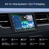 ATOTOZONE X10 7inch Android Double Din Car Stereo, 8G+128G, AI Assistant Head Unit, 4G LTE, Wireless Carplay & Android Auto,Dual Bluetooth, 7.1.2 CH Audio,HDMI IN, 36B-EQ, 2-Cam DVR Ready, X10G2A7E