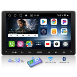 ATOTO S8G2094MS 9" Double Din Car Stereo, 8-Core, 1280x720 QLED Touchscreen, Wireless CarPlay and Android Auto, 4+32G, Dual Bluetooth, WiFi/BT/USB Tethering, Plug and Play, GPS Tracking, SCVC