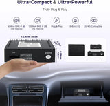 ATOTO CA-AEC122DL Amplificatore Auto Compatto 4x60W RMS, 4 Canali, Classe D TI TPA3221, EQ Personalizzabile, Cavo Alimentazione 2m, Compatibile con Stereo ATOTO
