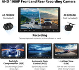 ATOTO S8G2A74MS 7" QLED Double Din Android Car Stereo & 1080P Front Camera, 4G+32G, Smart AI Chat, Wireless CarPlay & Android Auto, Dash Cam, Built-in 4G, Dual Bluetooth, WiFi/USB