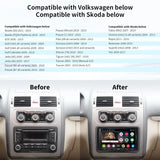 ATOTO A6VW07APF 7" Double Din Car Stereo, Wireless CarPlay & Android Auto, Dual Bluetooth, HD LRV, 2G+32G, Compatible with VW Volkswagen/Golf/Polo/Tiguan/Passat