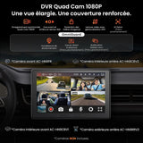 ATOTOEXCEL V10 10.1 Pouces 2 DIN & 1 DIN Autoradio Android, 6G+128G, 4G LTE/Wi-FI, Karaoké embarqué,DVR 4 canaux,DSP 32 Bandes,CarPlay&Android Auto sans Fil, BLuetooth5.4 Con aptX HD, Suivi GPS