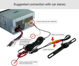 ATOTO AC-4486 Hidden License Plate Camera - 1080P HD, Waterproof, Night Vision, Stealth Install