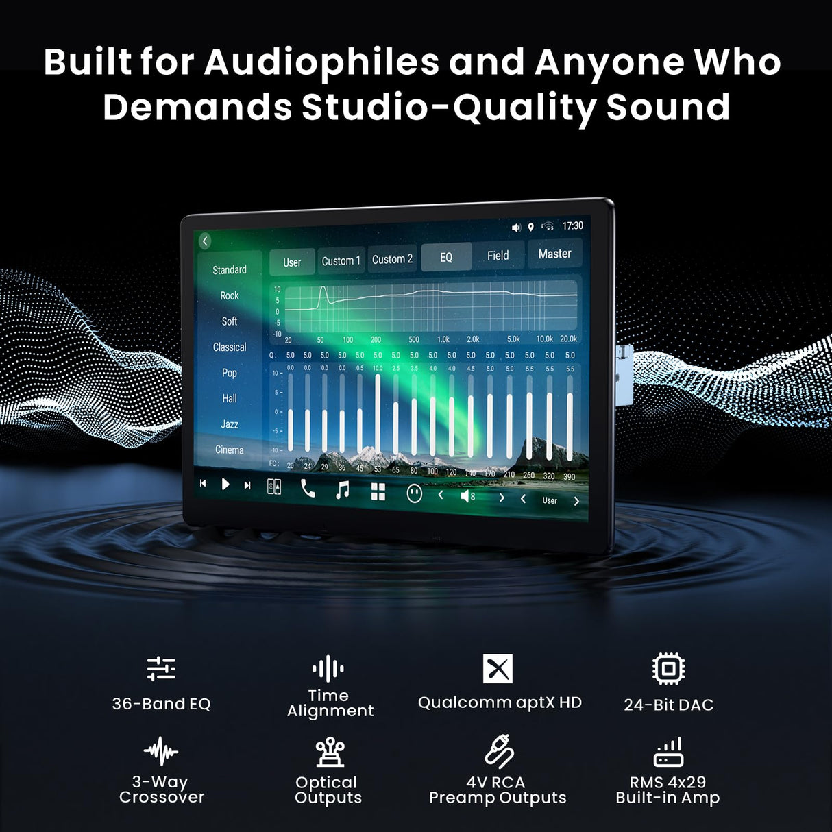 ATOTO X10G129E 12.9" Floating Screen Single Din Android Car Stereo, 8GB+128GB QLED Single Din Head Unit with Wireless CarPlay & Android Auto, 4G LTE, GPS, Dual Bluetooth, 36-Band EQ, AI Assistant