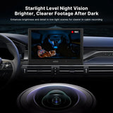 ATOTO AC-HN9CBV1 In-Cabin Camera, Rearward-Facing (Front Cabin Mount), AHD 1080p 30fps, Starlight Night Vision, 135° Wide-Angle, Loop Recording, Parking Mode – Only for V10 Series