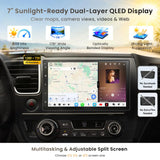 ATOTO S8L 7inch AI Android Double Din Car Stereo, w/OBD, 4G SIM+WiFi,4G+64G