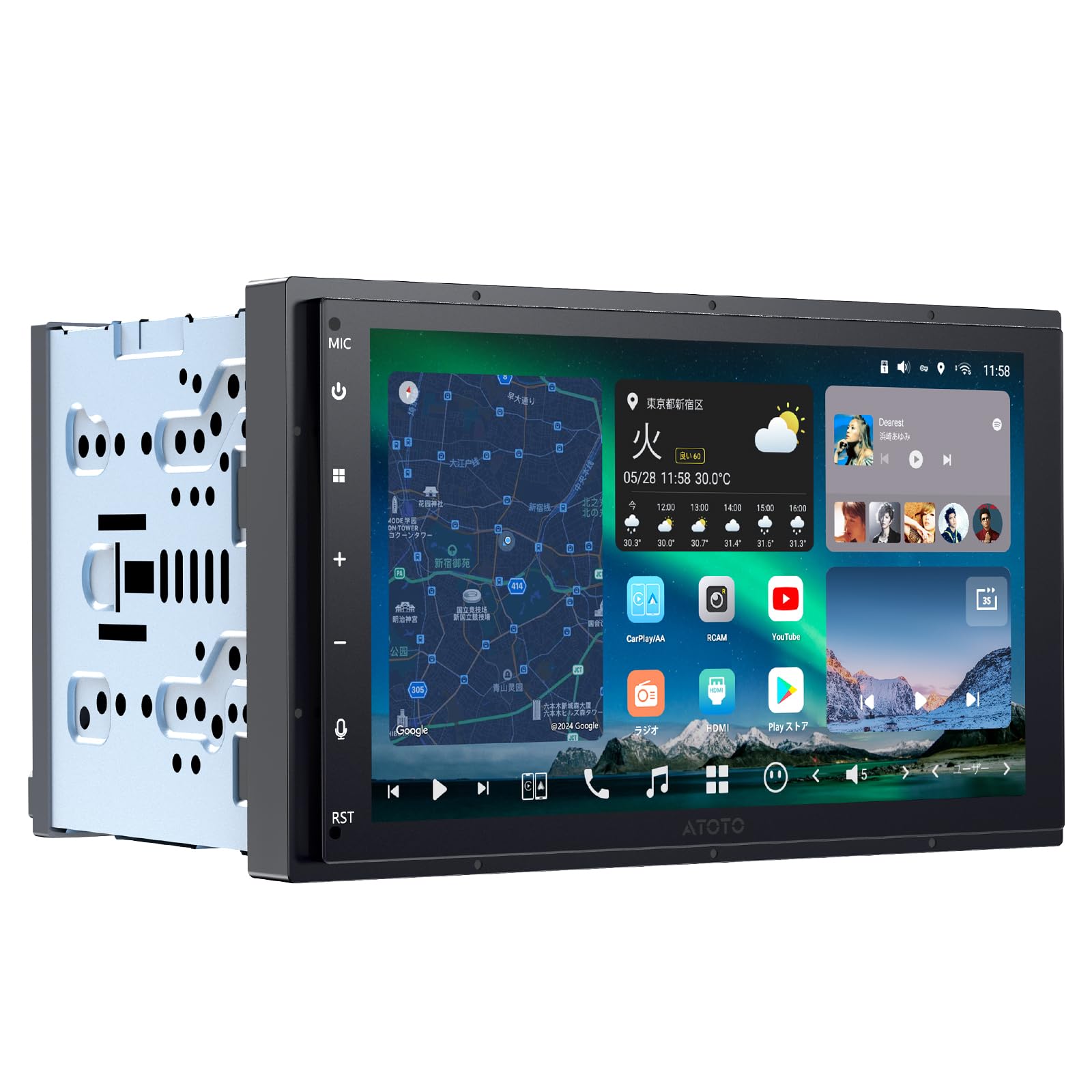 ATOTO A5L 7型 2DIN ディスプレイオーディオ｜ワイヤレスCarPlay