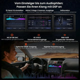 ATOTO V10G110OC 10,1 Zoll Android Autoradio 1DIN & 2DIN, 6GB+128GB, Wireless CarPlay & Android Auto, 4G LTE/WiFi, GPS Navi, Bluetooth 5.4 aptX HD, DSP 32B-EQ, 4-Kanal-DVR, Karaoke im Auto, AI-Assistent