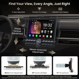 ATOTO A5LG110PT-S01 10.1" Floating Single & Double DIN Car Stereo with Backup Camera, Wireless CarPlay & Android Auto, AI Chat (ChatGPT), FlexView Adjustable Screen, Wi-Fi/USB Tethering, Internet Radio, 24EQ DSP