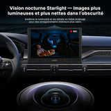 ATOTO AC-HN9CBV2 Caméra Intérieure Frontale, AHD 1080p, Grand Angle 135°, Vision Nocturne Starlight, Enregistrement en Boucle, Mode Parking, Série V10