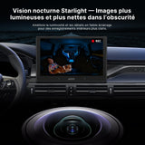 ATOTO AC-HN9CBV2 Caméra Intérieure Frontale, AHD 1080p, Grand Angle 135°, Vision Nocturne Starlight, Enregistrement en Boucle, Mode Parking, Série V10