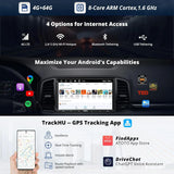 ATOTO A6G2A7PL 7" Double Din Car Stereo, Android, 4G+64G, Wireless/Wired CarPlay & Android Auto, 4G LTE Nano Card, Touchscreen, MirrorLink, Bluetooth, GPS Navigation, Audio Receiver (Upgraded)