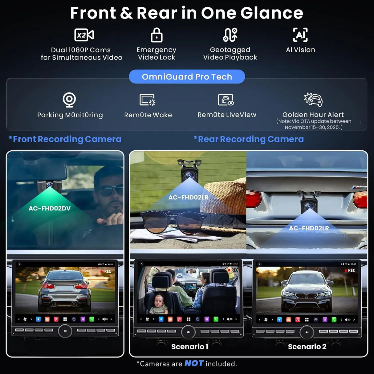 ATOTO X10G129PE 12,95" QLED Radiocasetes Coche Android (1 DIN y 2 DIN), 8G+128G, Pantalla Flexview con Perilla & Botones, Sonido 7.1.2 CH, 4G LTE, 36B-EQ, CarPlay y Android Auto Inalámbricos, HDMI IN