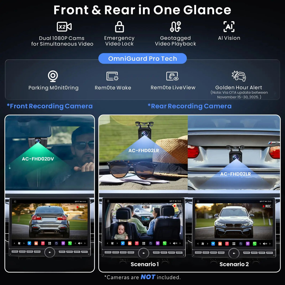 ATOTO X10G129PE 12.95" QLED Autoradio Bluetooth Android 1 e 2 DIN, 8 GB+128 GB, Schermo FlexView con Manopola & Pulsanti, Audio Surround 7.1.2, Wireless CarPlay/Android Auto, 4G LTE, EQ 36-bande, HDMI IN
