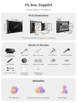 ATOTO A5LG209T 9" Autoradio 2 Din – Touchscreen, 2GB+32GB, Wireless CarPlay e Android Auto, EQ a 24 Bande, Tethering WiFi/Bluetooth, USB, FM/AM