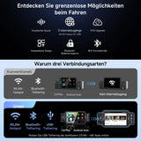 ATOTO A5LG1A5T 5" Android Autoradio Bluetooth 1 DIN, 2G+32G, Wireless CarPlay & Android Auto, Touchscreen, Wi-Fi/USB Tethering, MirrorLink, GPS, FM/RDS, Sprachsteuerung, Live-Rückansicht