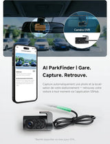 ATOTO CB7PO CarPlay AI Box mit 1080P DVR Kamera & OBD2 Scanner, Android 13, Kabelloses CarPlay & Android Auto, 4G LTE, HDMI, DriveChat AI, ScenePilot 2.0, QCM6125, 8GB+128GB