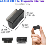 ATOTO AC-4450 Bluetooth OBD2 Scanner, Car Diagnostic Tool & Engine Fault Code Reader for Check Engine Light, Compatible with Torque App, Works with All ATOTO Series