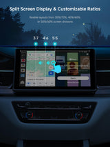 ATOTO CB6C CarPlay AI Box Adapter, Android Multimedia Magic Box with Built-in 4G LTE SIM Slot, Wireless CarPlay & Android Auto, Watch YouTube/Netflix/Disney+, 4GB+64GB, 8-Core, DriveChat AI, TF Card Support - Converts Wired to Wireless