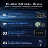 ATOTOZONE X10G2A7E 7-Zoll Button Android In-Dash Navigation, 8+128G Doppel-DIN Radio, ChatGPT KI, 4G LTE, Kabelloses CarPlay & Android Auto, Dual-Phone & Bluetooth