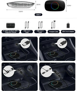 ATOTO CB4CT Magic Box AI CarPlay & Android Auto Wireless Adapter, HDMI Output & Mini OBD2 Included, 2GB+16GB Android AI Box with Dual Wi-Fi & Bluetooth, Gen AI, YouTube/Netflix/Spotify, USB Playback