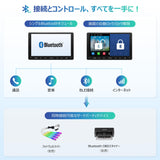ATOTOLIFE A5L 2DIN 9インチディスプレイオーディオ Androidカーナビ、ワイヤレスCarPlay Android Auto & MirrorLink、GPSトラッキング、WiFi BT内蔵、1280*720P IPSタッチスクリーン、24EQ DSP、2G+32G