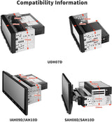 ATOTO CA-AEC01 Car Amplifier, 4 Channel, 400W Max Power, Class A/B, 2/4 Ohm Stable, Only Compatible with Selected ATOTO Car Stereos