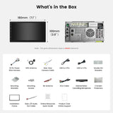 ATOTO A7G2B7PKL 7" QLED Double Din Car Stereo – Android 13, 4GB+64GB, 8-Core, Wireless CarPlay & Android Auto, 4G LTE, Wi-Fi/USB, Hi-Fi DSP with 4V Pre-Outs, SCVC/LRV, GPS Tracking, Agentic AI