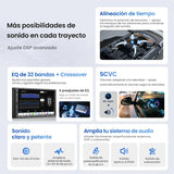 ATOTO S8L 7" AI Android Radio 2 DIN, 4G SIM, 4G+64G, con Cámara Trasera