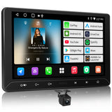 ATOTO A5LG211T 10.1" Android Double DIN Car Stereo with AHD Backup Camera, Wireless CarPlay & Android Auto Touchscreen, WiFi/BT/USB Tethering, 24-Band EQ DSP & Amp, MirrorLink, 2G+32G