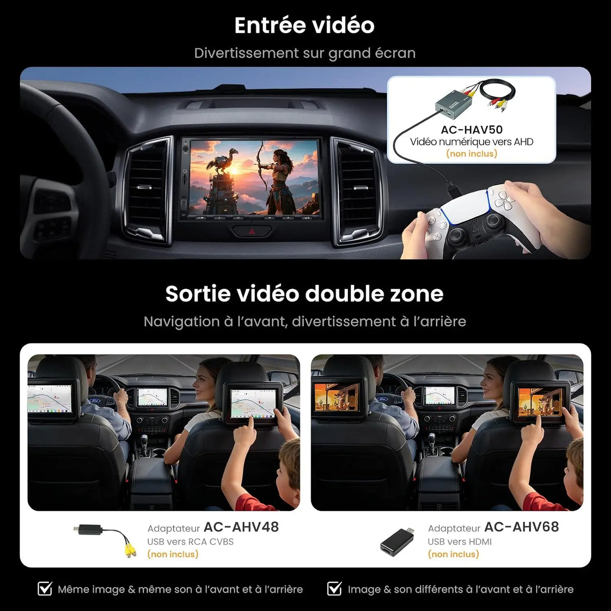ATOTO S8L 7 Pouces AI Android Autoradio 2 DIN, 4G SIM·WiFi, 4G+64G