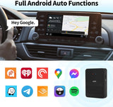ATOTO AD3WAA-BK Wireless Android Auto Adapter - Convert Wired to Wireless for Factory/Aftermarket Radios - Compatible with Toyota, Nissan, Honda, Ford, Audi, Benz