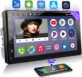 ATOTO A6G2B7PL 7" Double Din Car Stereo, 4G LTE, Wireless CarPlay and Android Auto, 4G+64G QLED Touchscreen, Microphone Included, 36-Band EQ, 2.4/5GHz WiFi, Bluetooth, GPS Tracker, Mirror Link