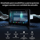 ATOTOZONE 10" QLED AI Radio Android 1 DIN, 8G+128G, 4G LTE,Pantalla Flotante Coche，CarPlay y Android Auto Inalámbricos, Doble Teléfono & 2 Bluetooth,36B-EQ，SCVC,X10G110E