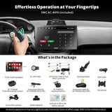 ATOTO 9" Portable Car Stereo with 1080P Dash & Rear Cameras, Wireless CarPlay & Android Auto, QLED Display, 4G LTE, Wi-Fi, ChatGPT, 4+32G, FM/AM Radio, Dual Bluetooth, GPS, HDMI Input